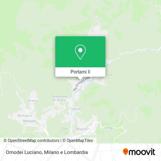 Mappa Omodei Luciano