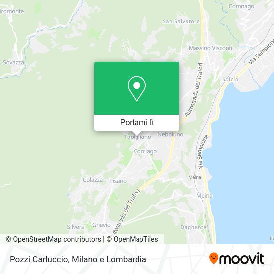 Mappa Pozzi Carluccio