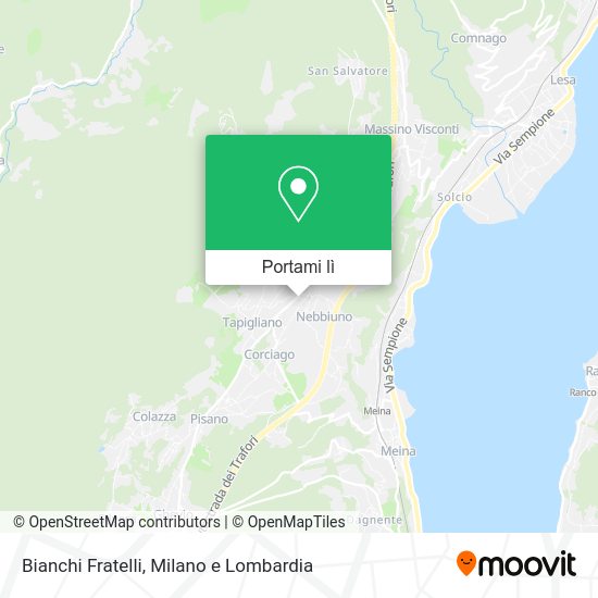 Mappa Bianchi Fratelli