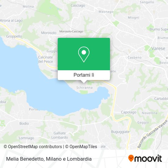 Mappa Melia Benedetto