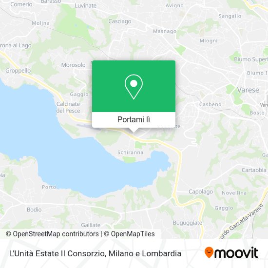 Mappa L'Unità Estate II Consorzio