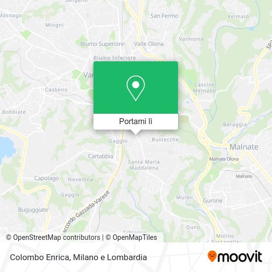 Mappa Colombo Enrica