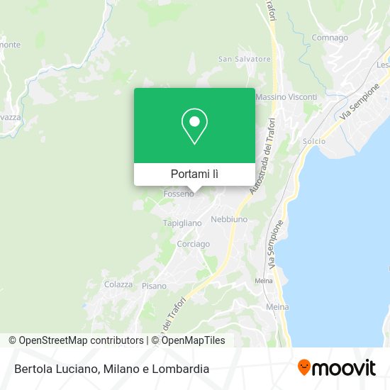 Mappa Bertola Luciano