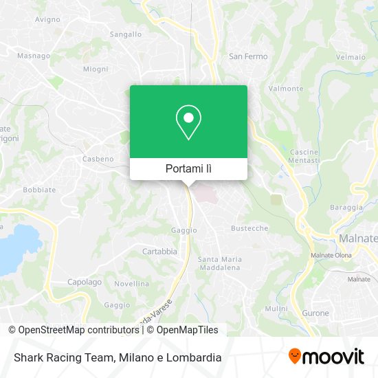 Mappa Shark Racing Team