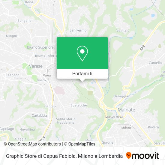 Mappa Graphic Store di Capua Fabiola
