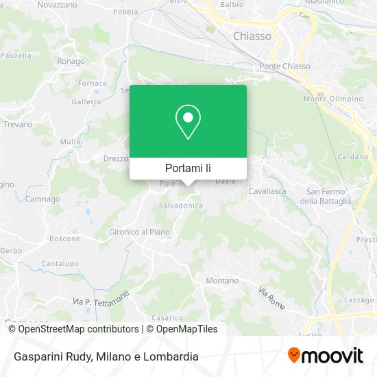 Mappa Gasparini Rudy