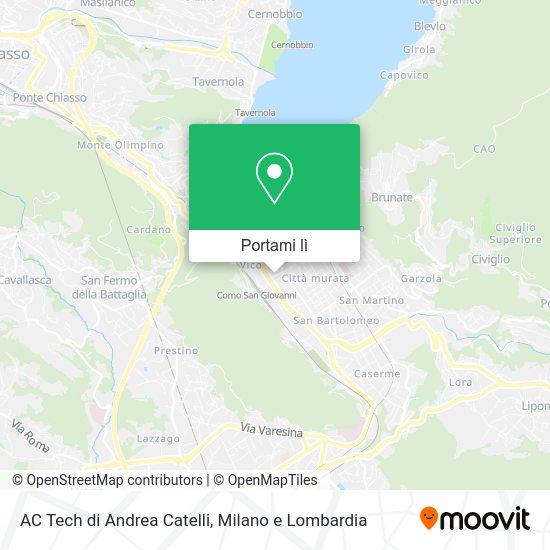 Mappa AC Tech di Andrea Catelli