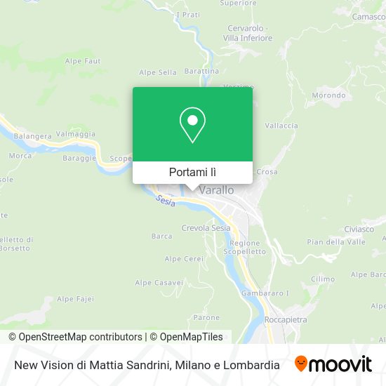 Mappa New Vision di Mattia Sandrini