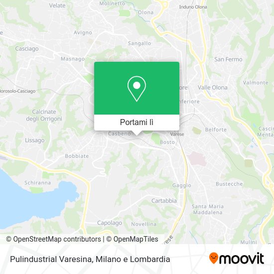 Mappa Pulindustrial Varesina