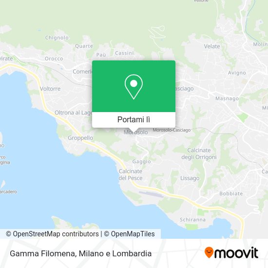 Mappa Gamma Filomena