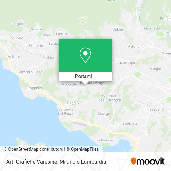 Mappa Arti Grafiche Varesine