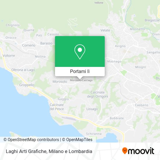 Mappa Laghi Arti Grafiche