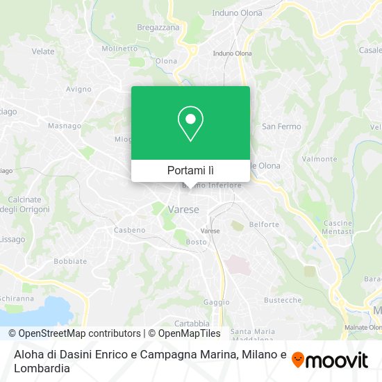 Mappa Aloha di Dasini Enrico e Campagna Marina