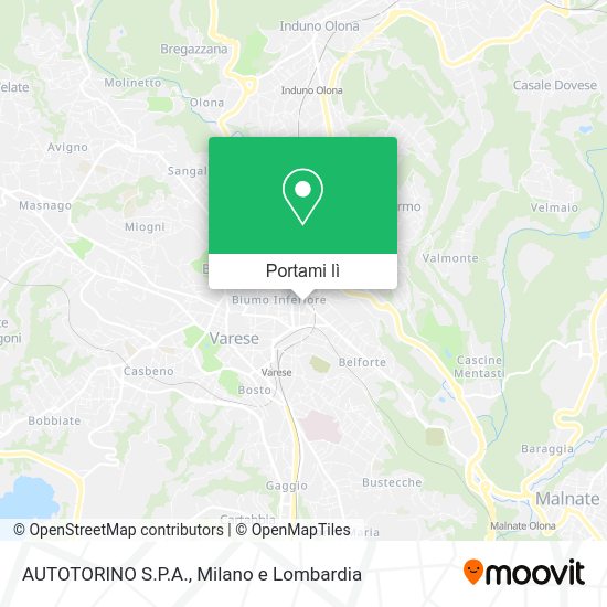 Mappa AUTOTORINO S.P.A.