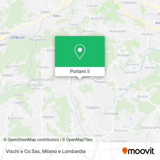 Mappa Vischi e Co.Sas