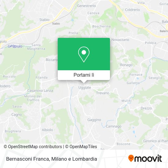 Mappa Bernasconi Franca