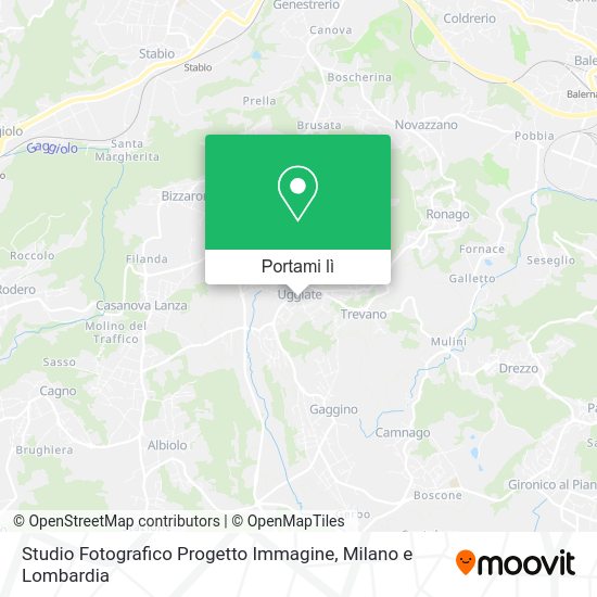 Mappa Studio Fotografico Progetto Immagine