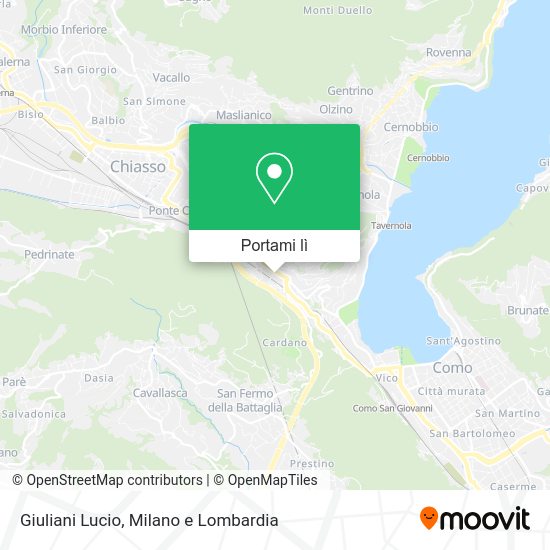 Mappa Giuliani Lucio