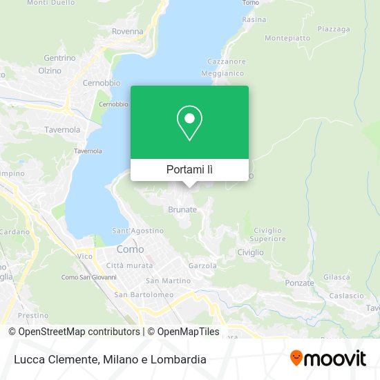 Mappa Lucca Clemente