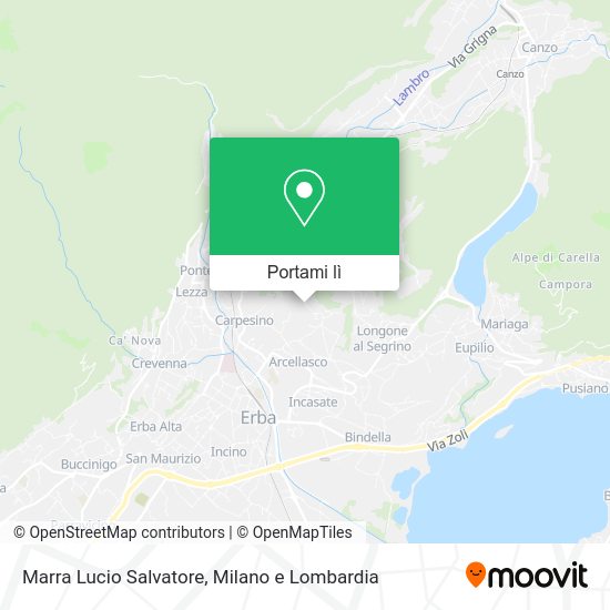 Mappa Marra Lucio Salvatore