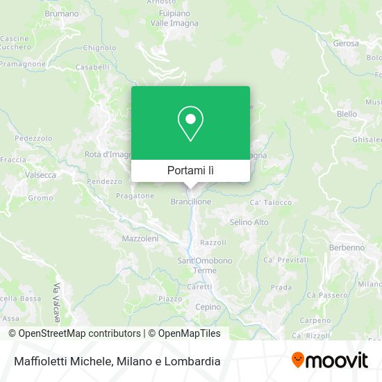 Mappa Maffioletti Michele