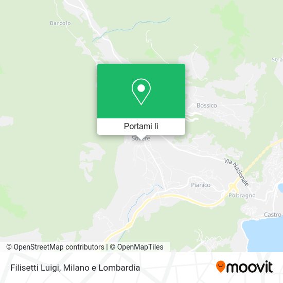 Mappa Filisetti Luigi