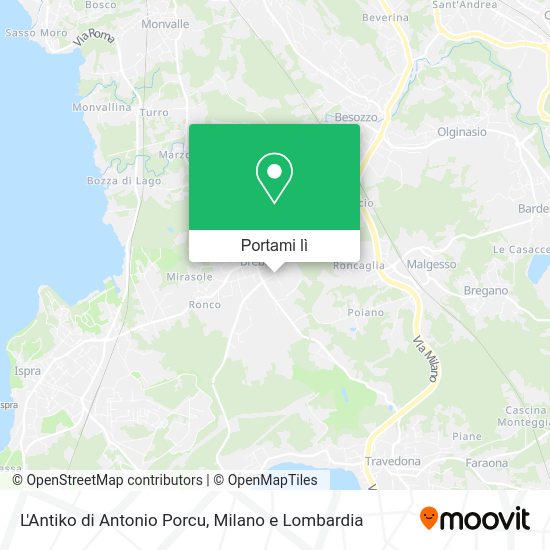 Mappa L'Antiko di Antonio Porcu