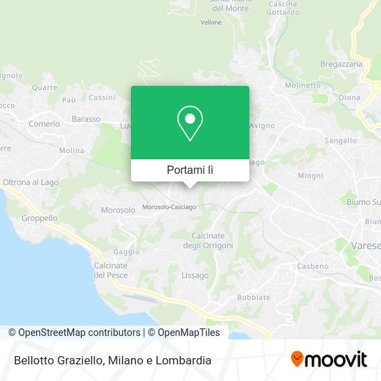 Mappa Bellotto Graziello