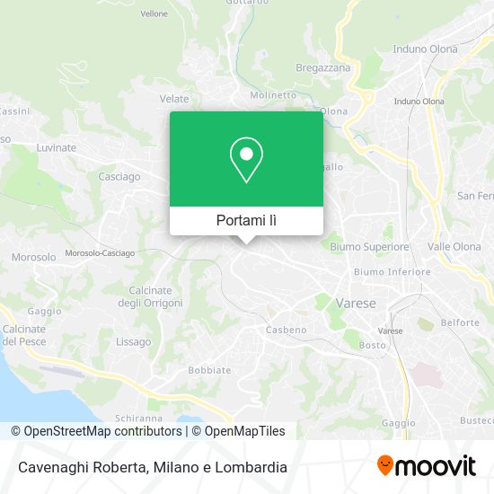 Mappa Cavenaghi Roberta