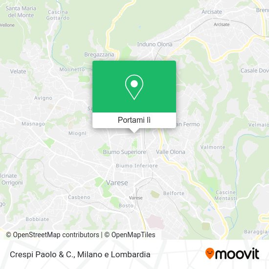 Mappa Crespi Paolo & C.