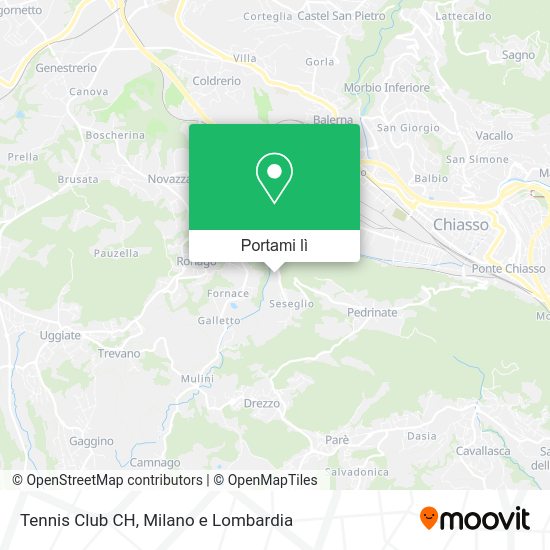 Mappa Tennis Club CH
