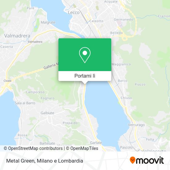 Mappa Metal Green