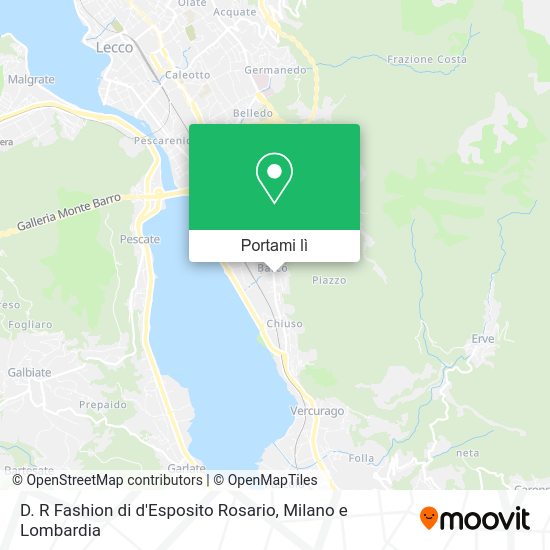 Mappa D. R Fashion di d'Esposito Rosario