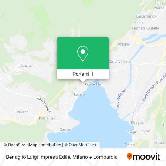Mappa Benaglio Luigi Impresa Edile