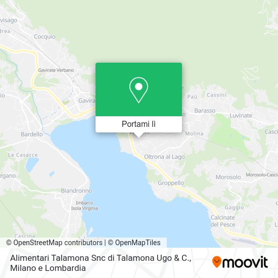 Mappa Alimentari Talamona Snc di Talamona Ugo & C.