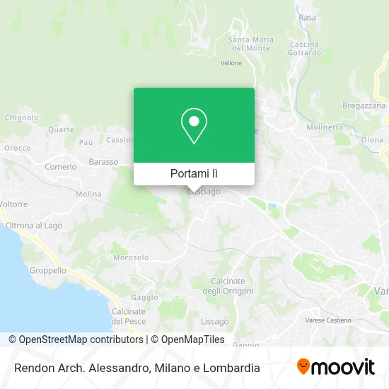 Mappa Rendon Arch. Alessandro