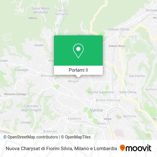 Mappa Nuova Charysat di Fiorini Silvia