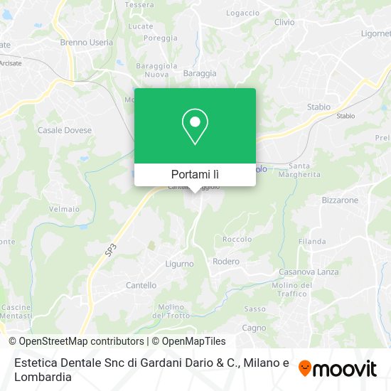 Mappa Estetica Dentale Snc di Gardani Dario & C.