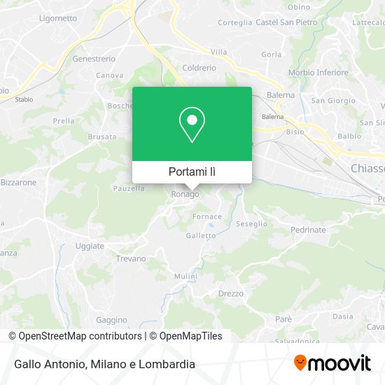 Mappa Gallo Antonio