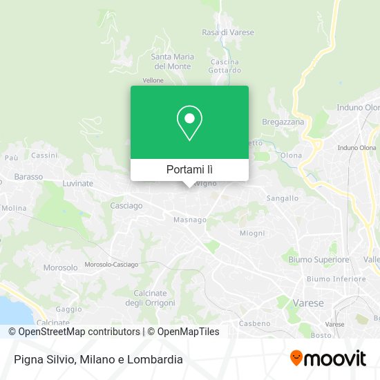 Mappa Pigna Silvio