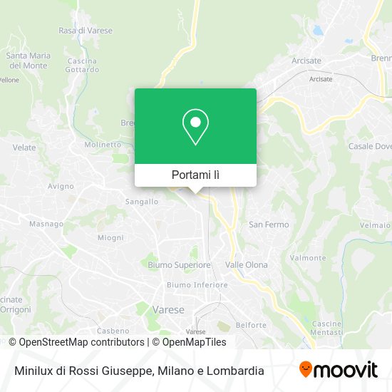 Mappa Minilux di Rossi Giuseppe