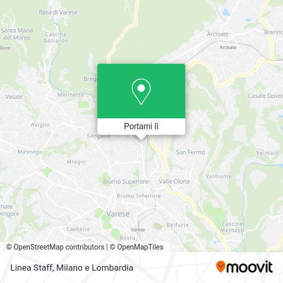 Mappa Linea Staff