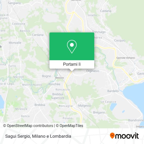 Mappa Sagui Sergio