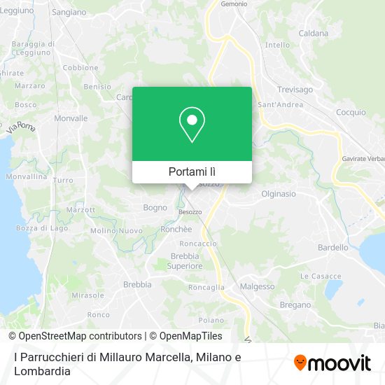 Mappa I Parrucchieri di Millauro Marcella