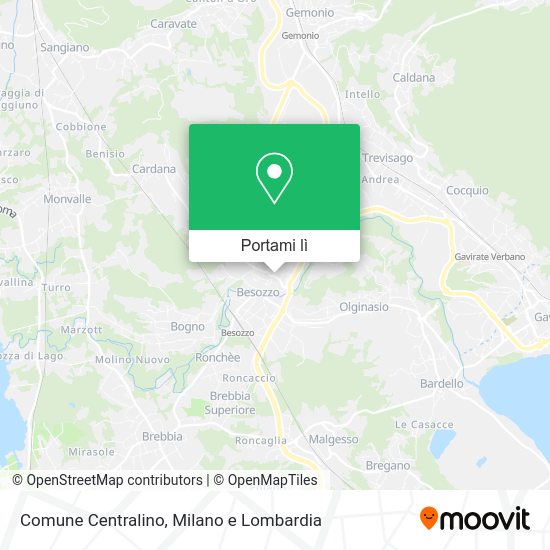 Mappa Comune Centralino