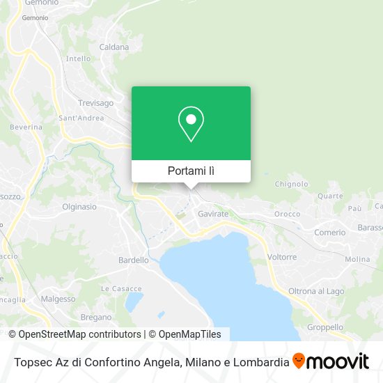 Mappa Topsec Az di Confortino Angela