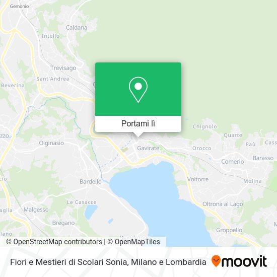 Mappa Fiori e Mestieri di Scolari Sonia
