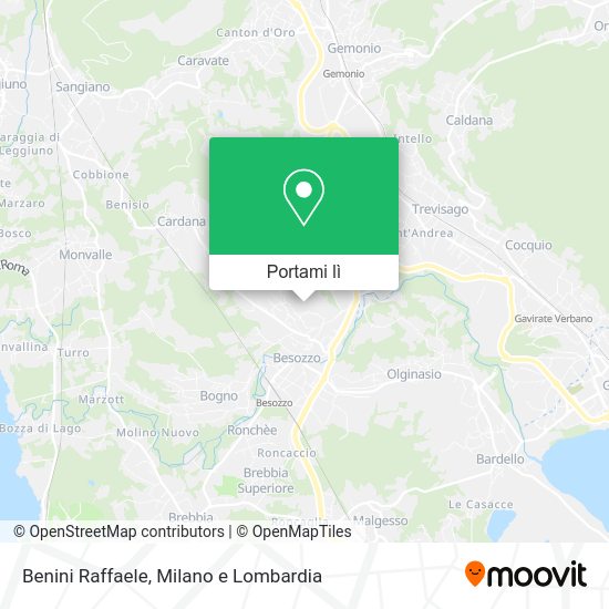 Mappa Benini Raffaele