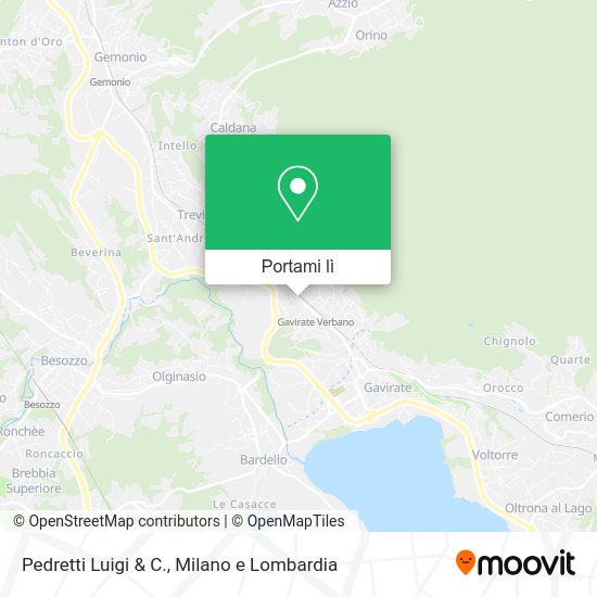 Mappa Pedretti Luigi & C.