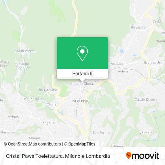 Mappa Cristal Paws Toelettatura